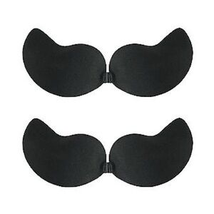 Black Sticky Push Up Bra